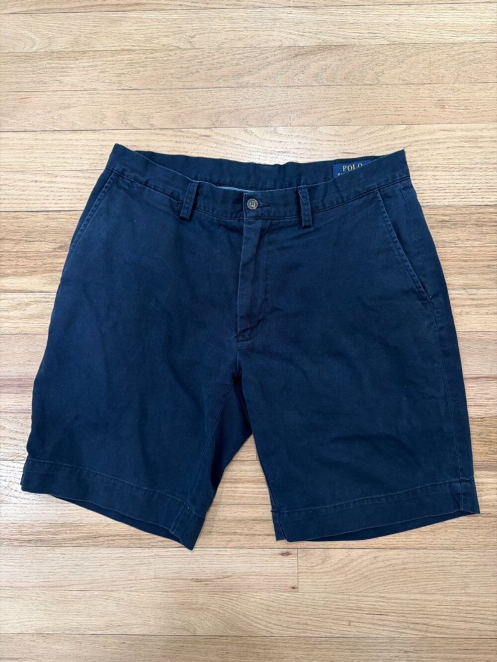 Polo Ralph Lauren Chino Shorts Mens 32 Navy Blue
